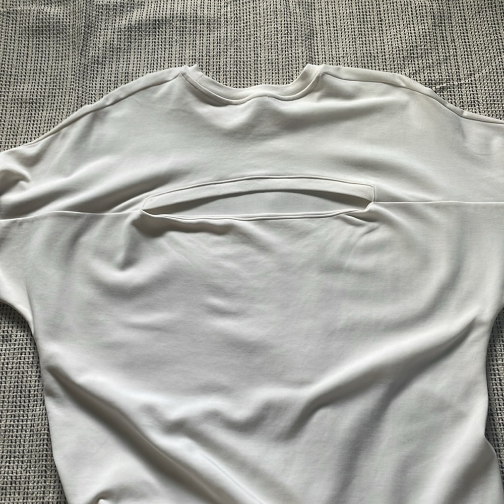 COS oversized t shirt dress with cut out back - Picture 5 of 8
